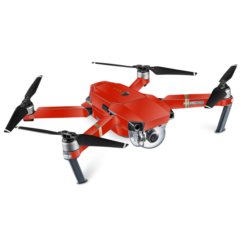 DJI Mavic Pro Dragon Red Gloss Skins