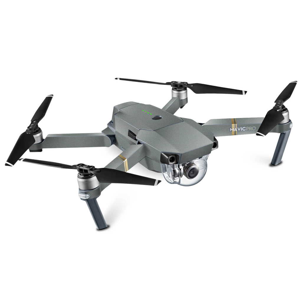 DJI Mavic Pro Textured Matt Grey Skins