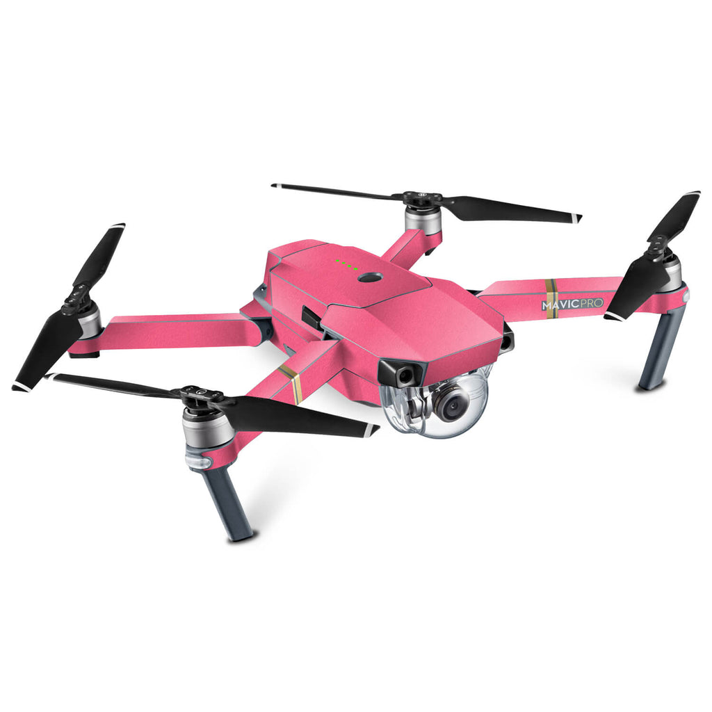 DJI Mavic Pro Textured Matt Pink Skins