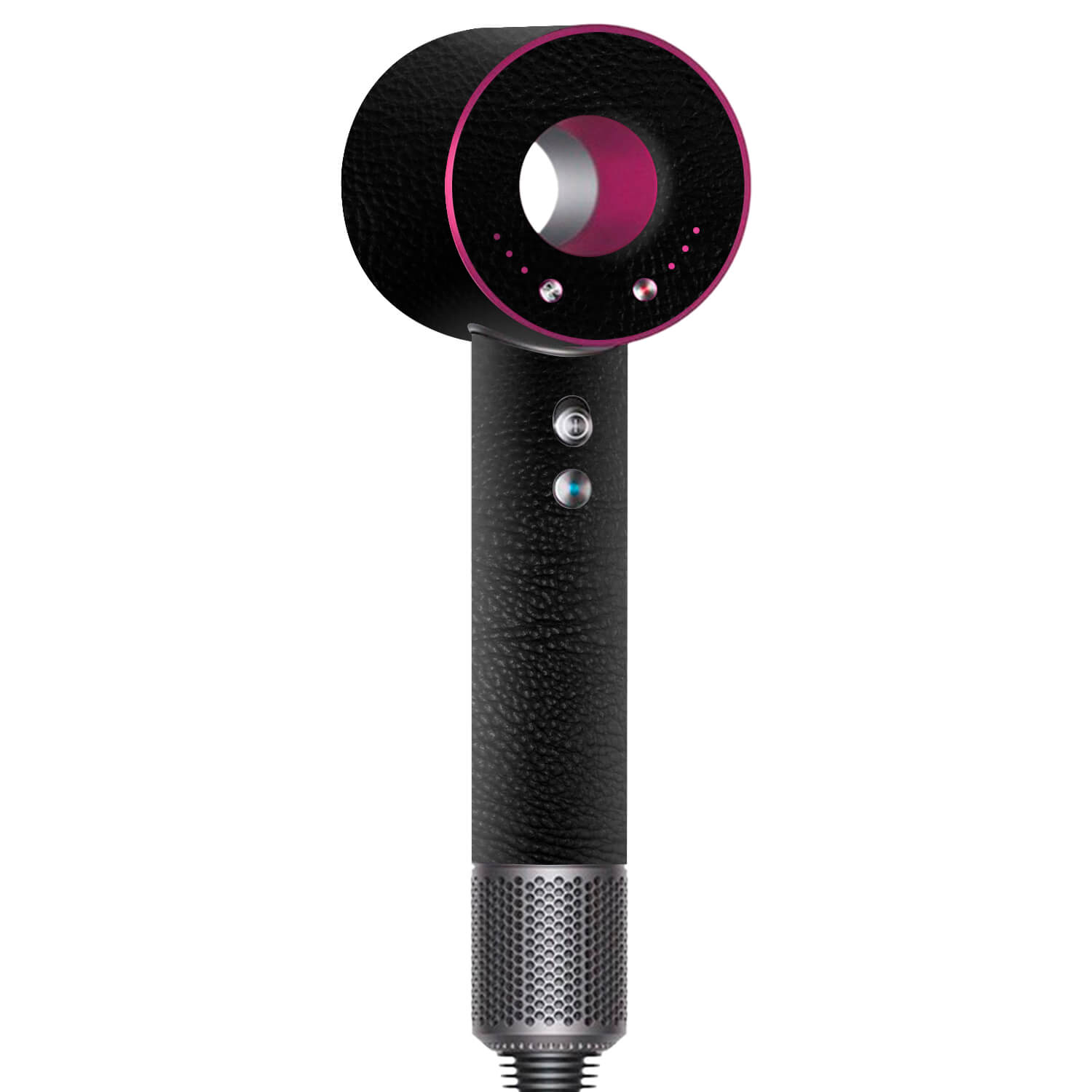 Dyson Supersonic Hair Dryer Black leather skins