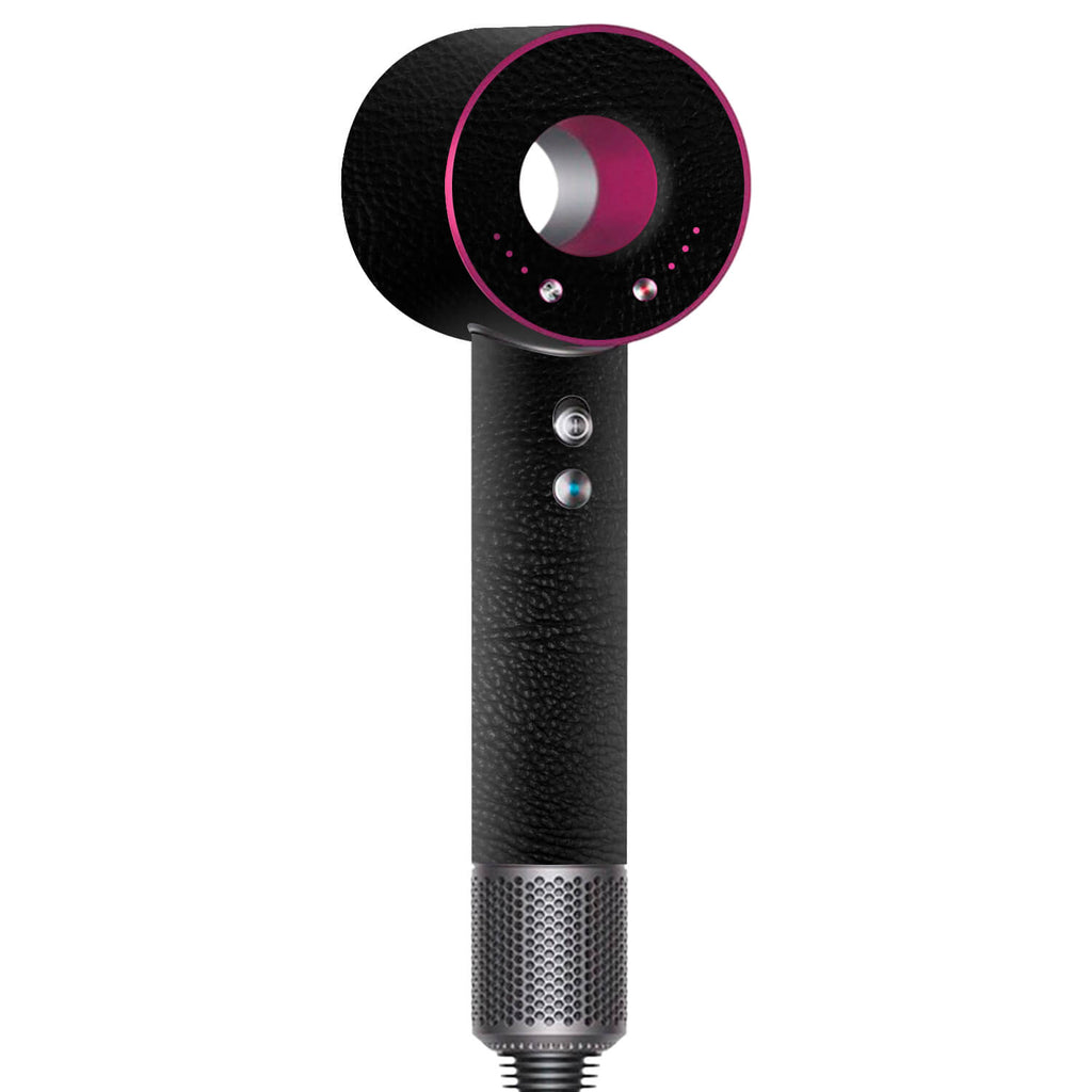 Dyson Supersonic Hair Dryer Black leather skins