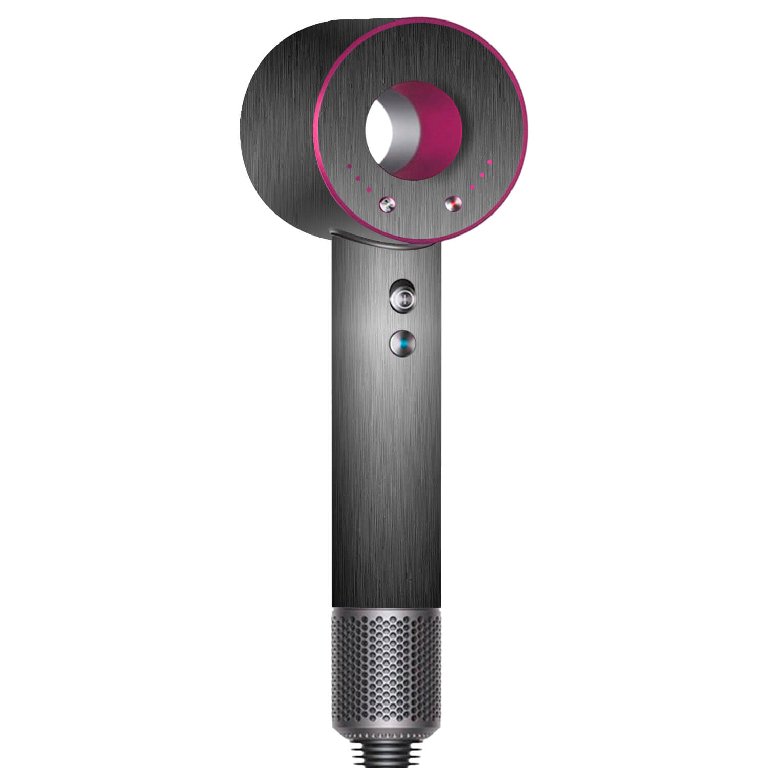 Dyson Supersonic Hair Dryer Brushed titanium skins