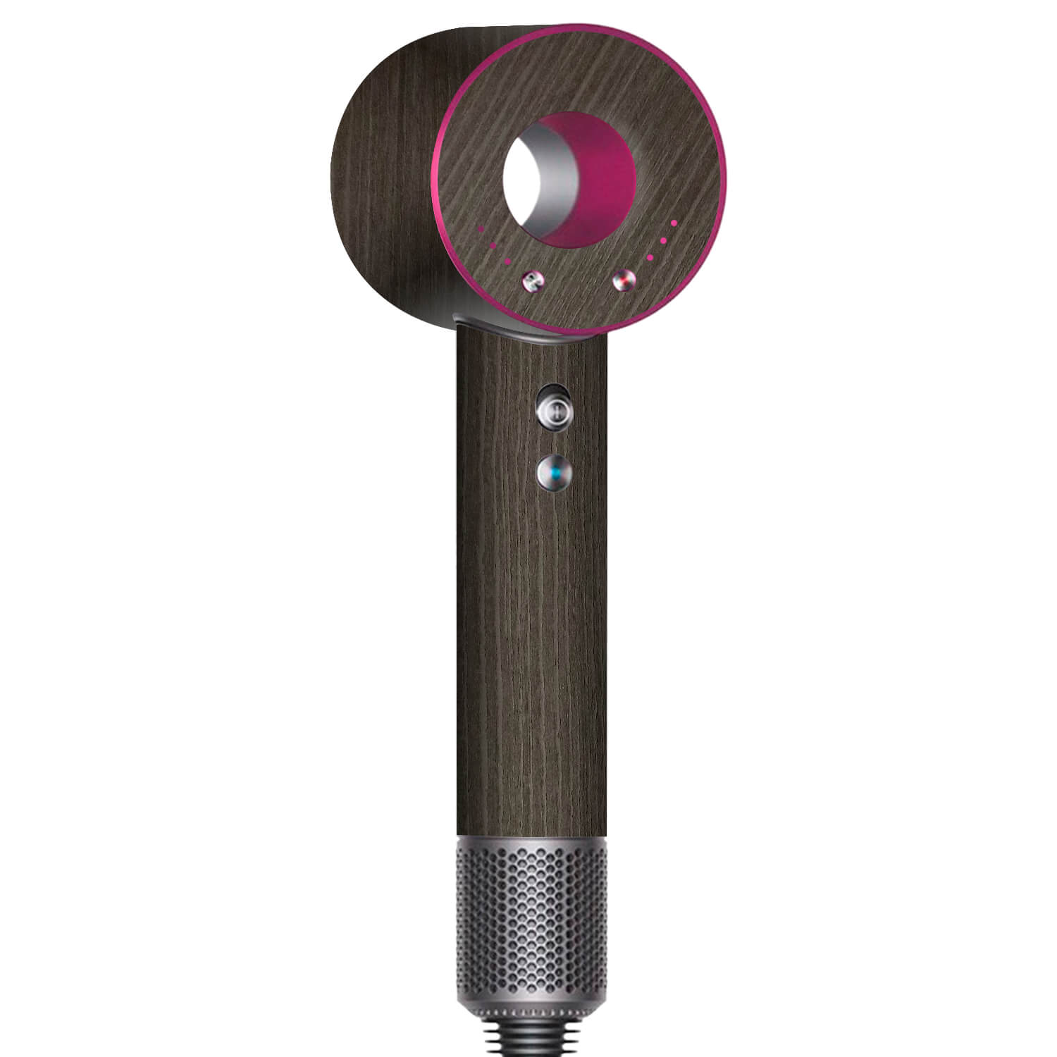 Dyson Supersonic Hair Dryer Silverblack wood skins