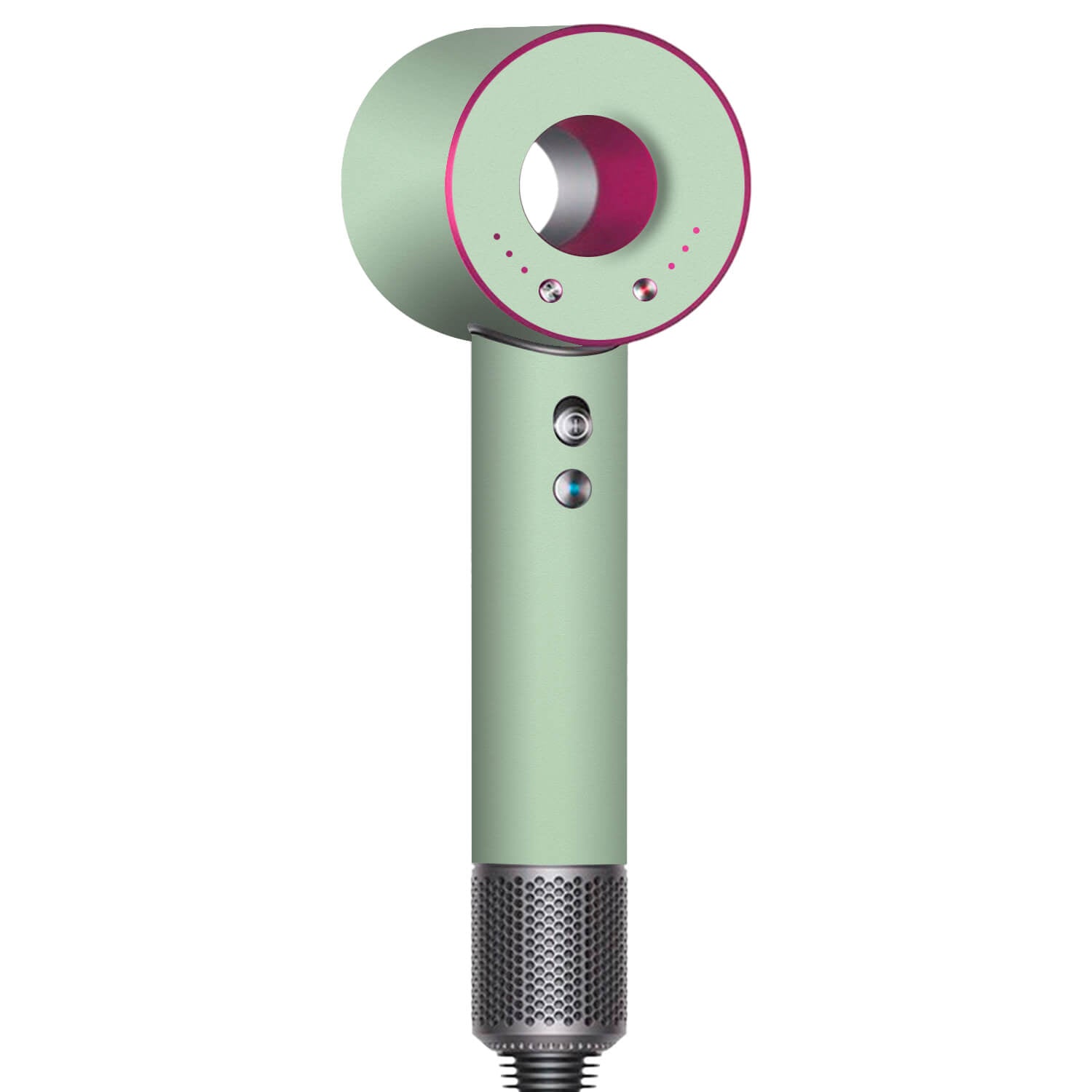 Dyson Supersonic Hair Dryer Textured matt mint skins