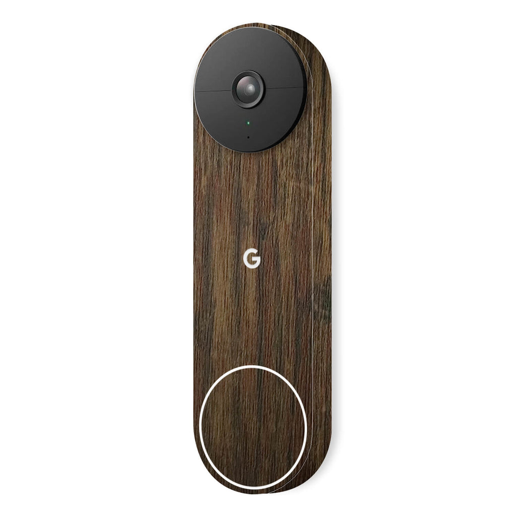 Google Nest Hello Doorbell (Battery) Aged oak skins