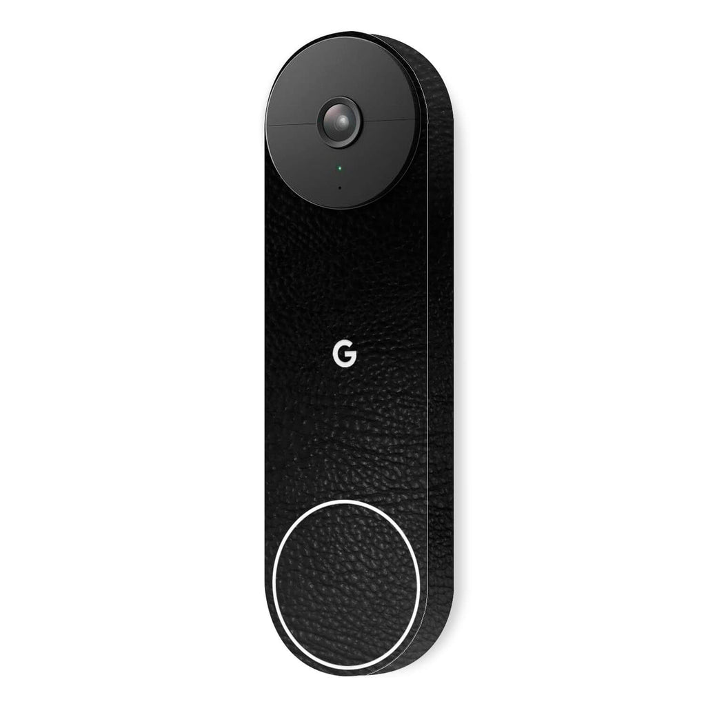 Google Nest Hello Doorbell (Battery) Black leather skins