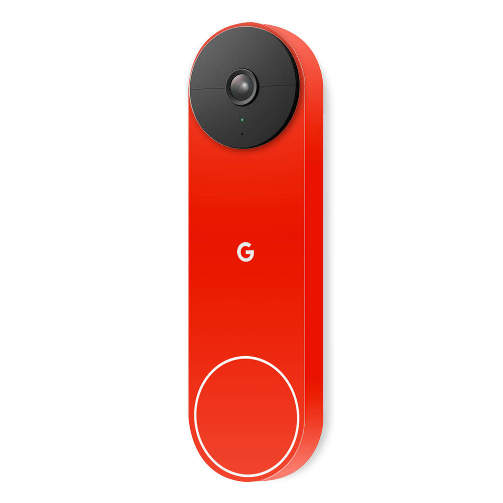Google Nest Hello Doorbell (Battery) Dragon red gloss skins