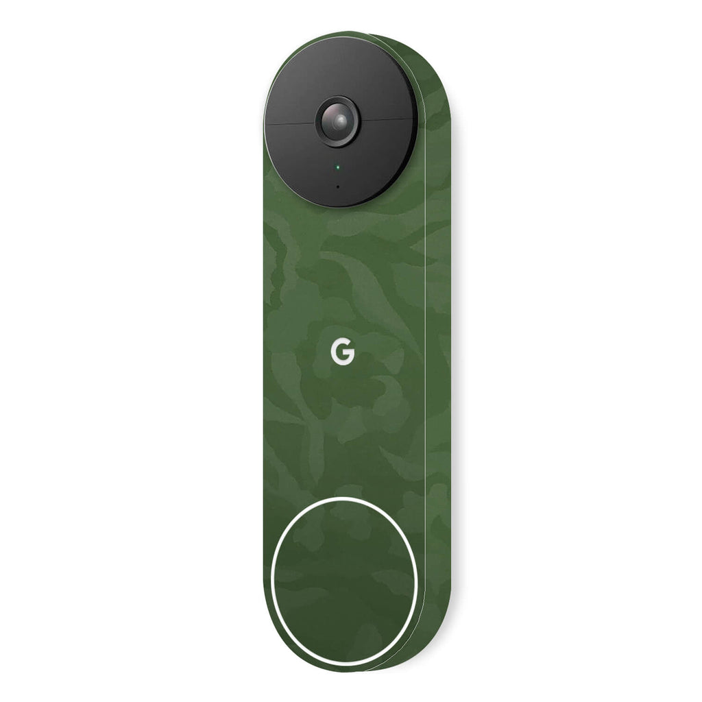 Google Nest Hello Doorbell (Battery) Green camo skins