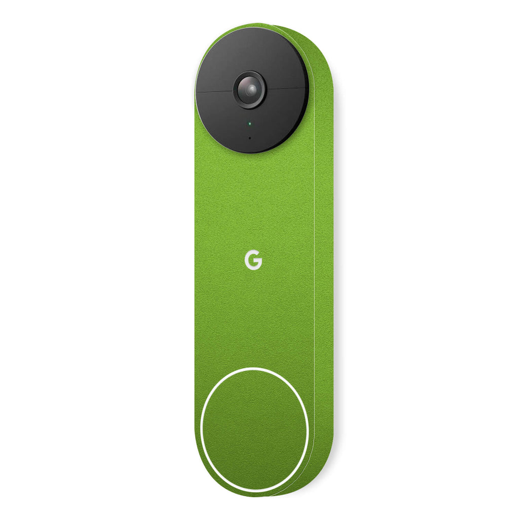 Google Nest Hello Doorbell (Battery) Textured matt green skins