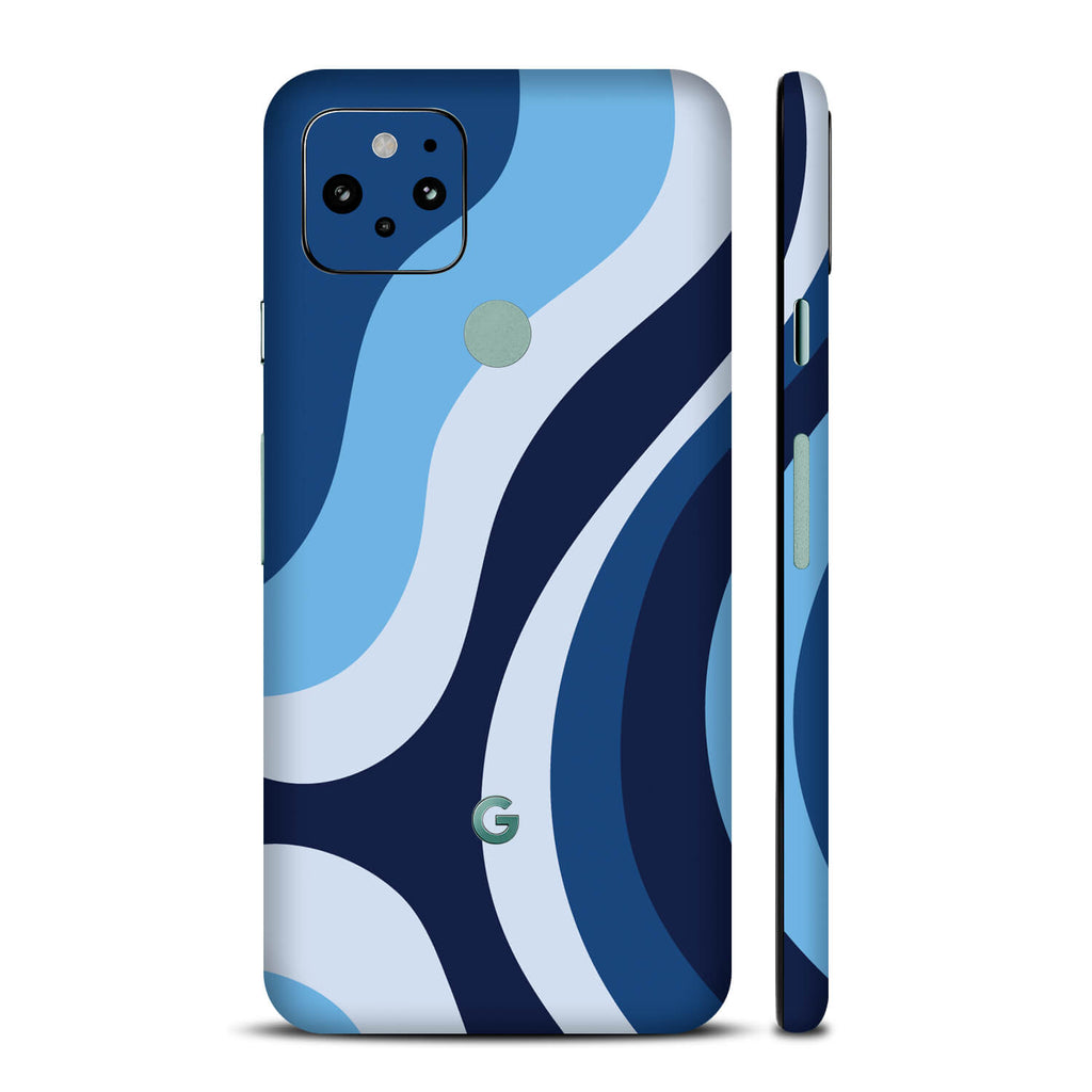 Google Pixel 5 Abstract lagoon skins