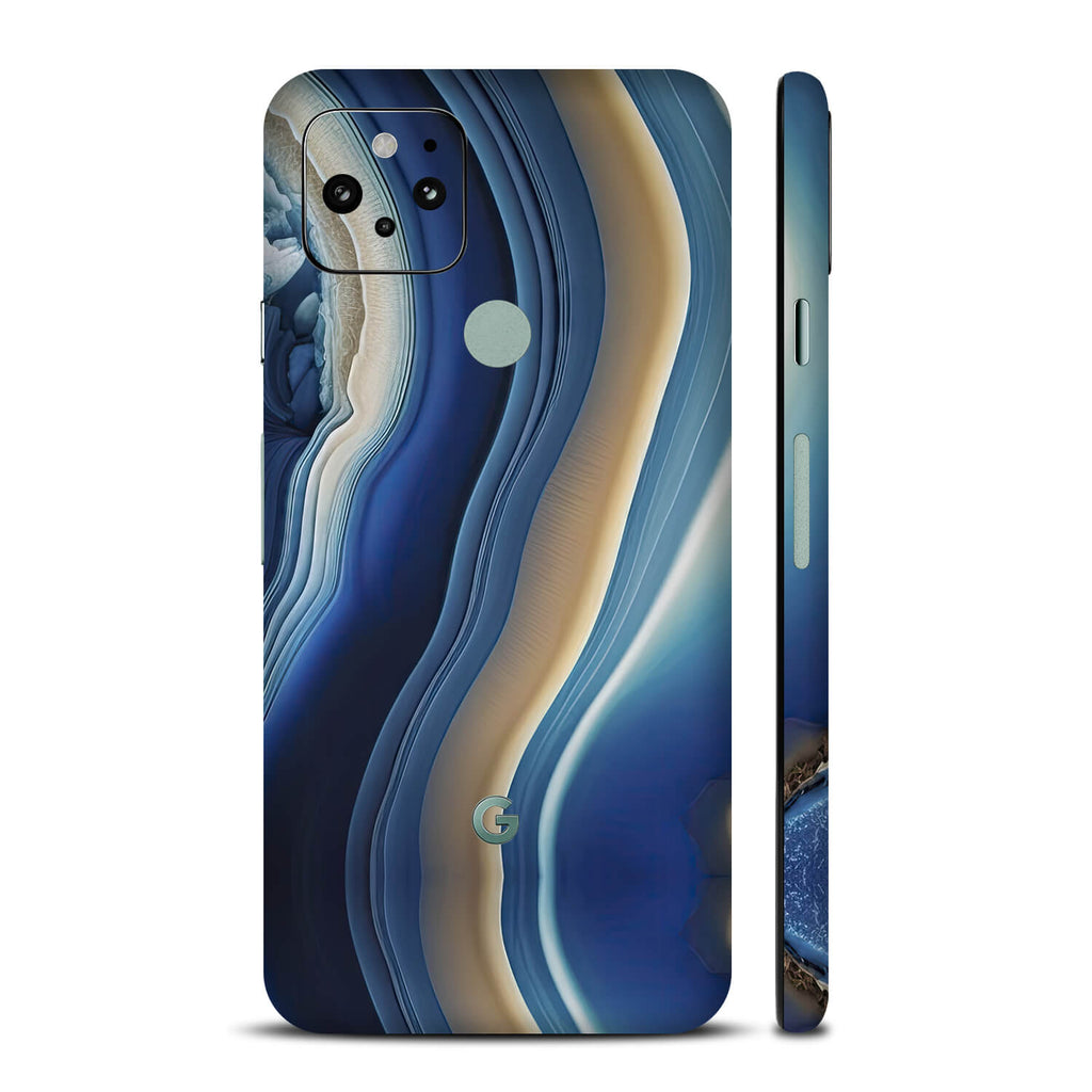 Google Pixel 5 Azure onyx skins