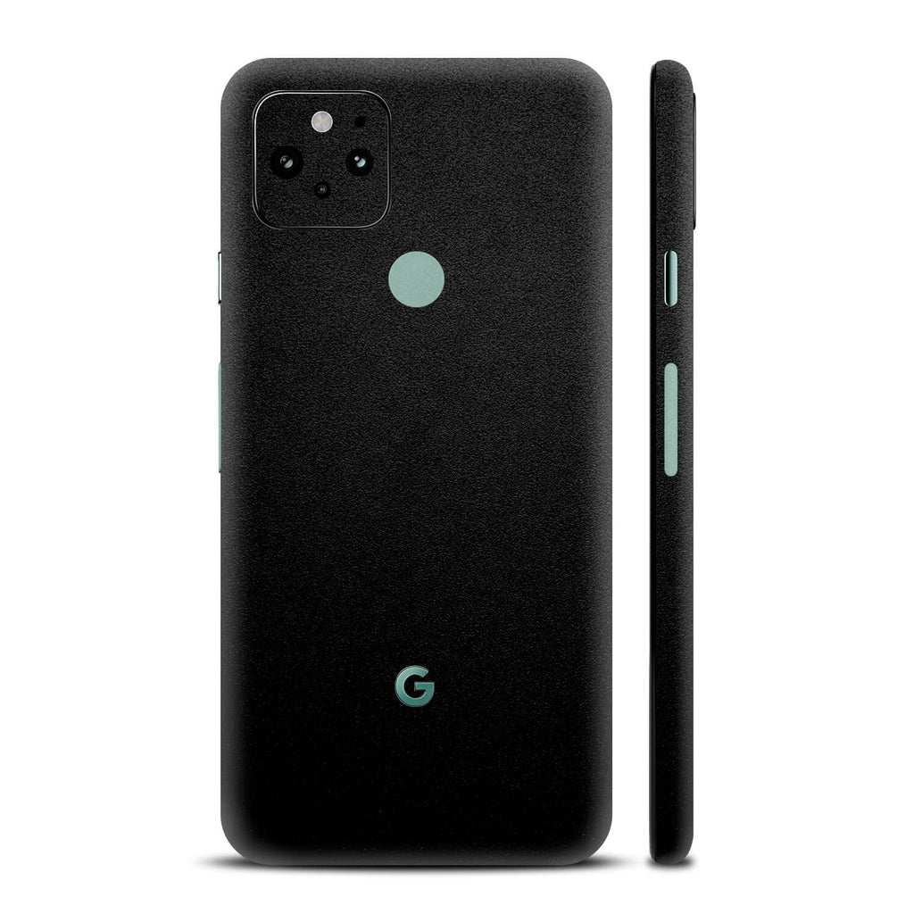 Google Pixel 5 Textured Matt Black Skins
