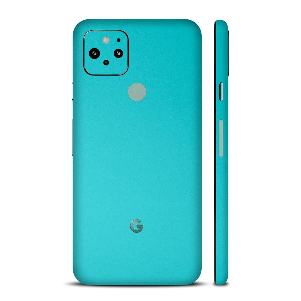Google Pixel 5 Textured Matt Turquoise Skins