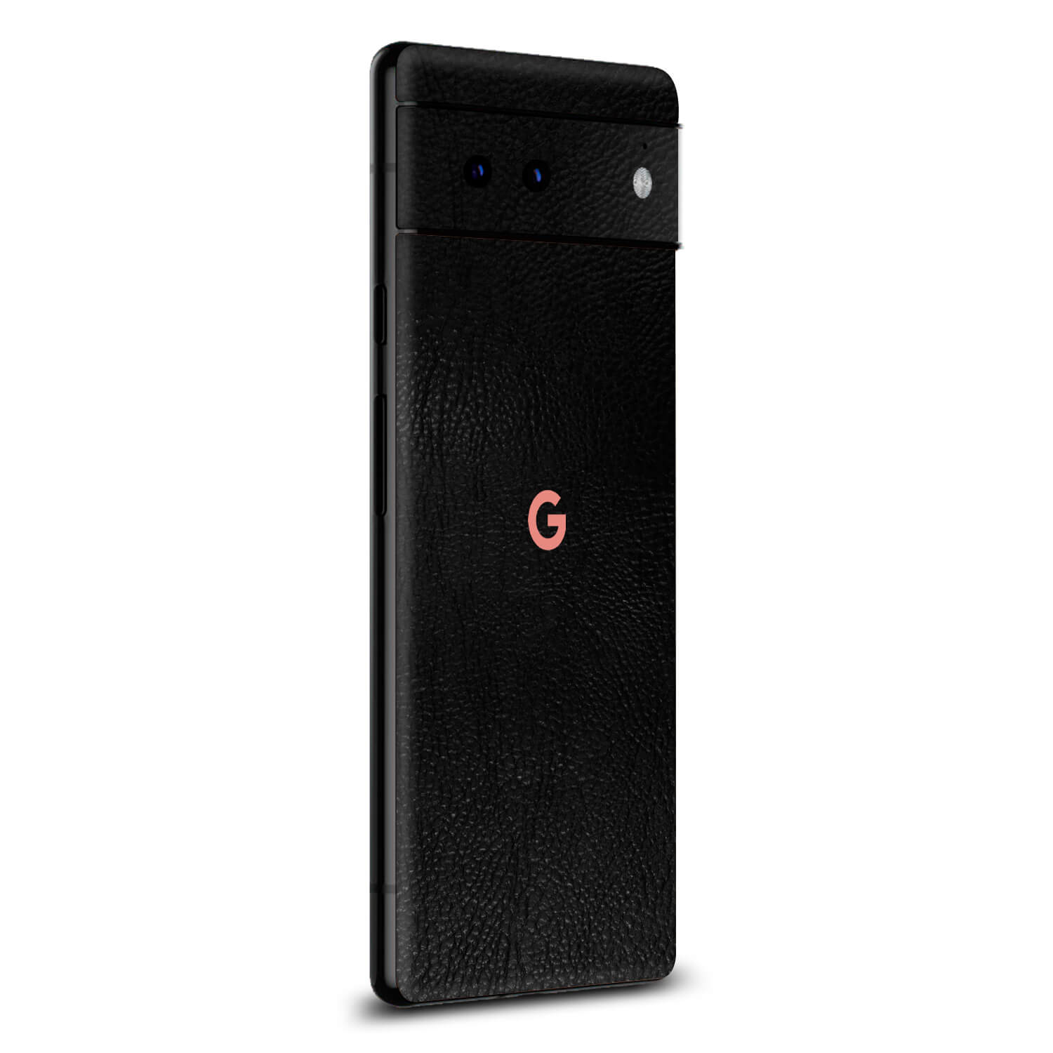 Google Pixel 6 Black leather skins