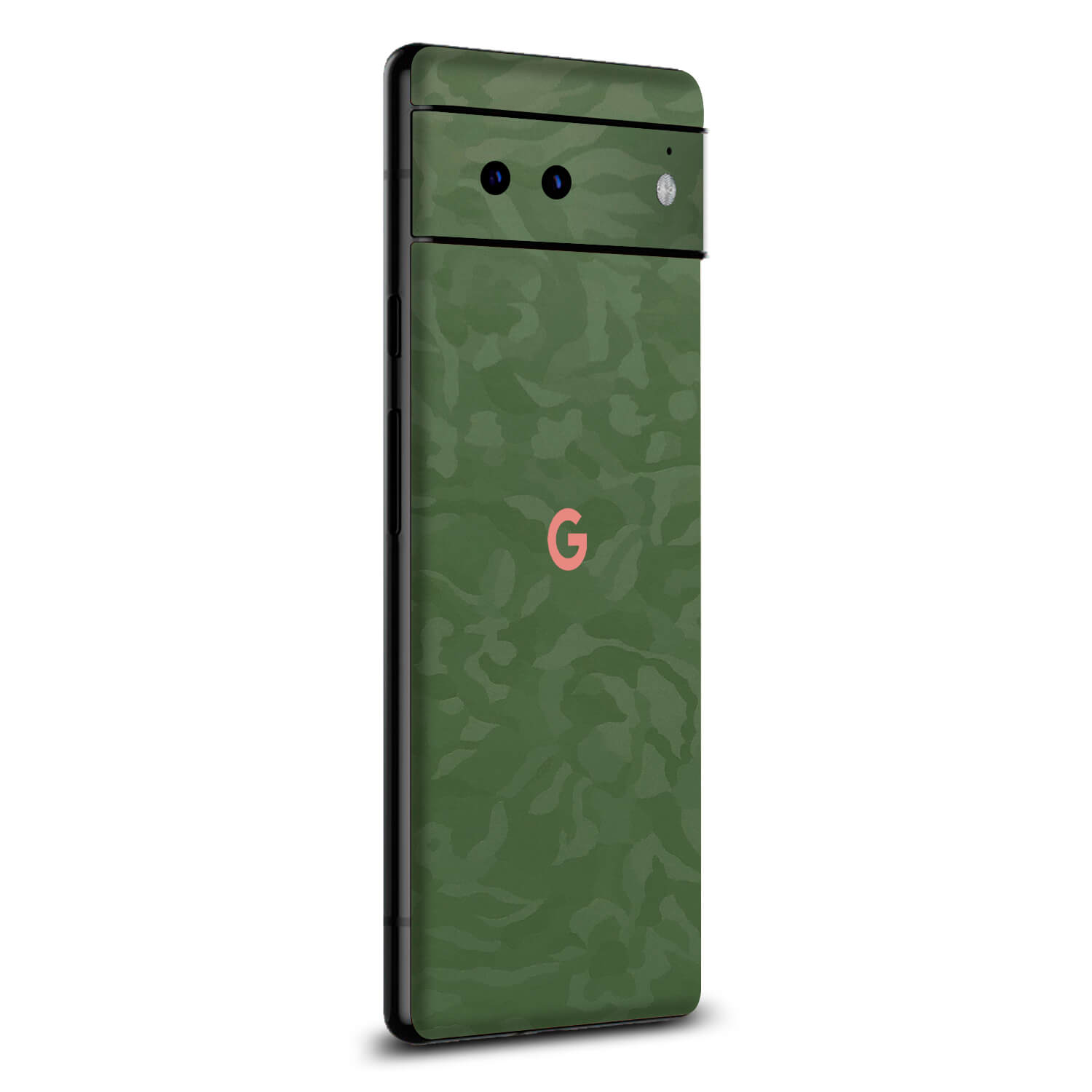 Google Pixel 6 Green camo skins