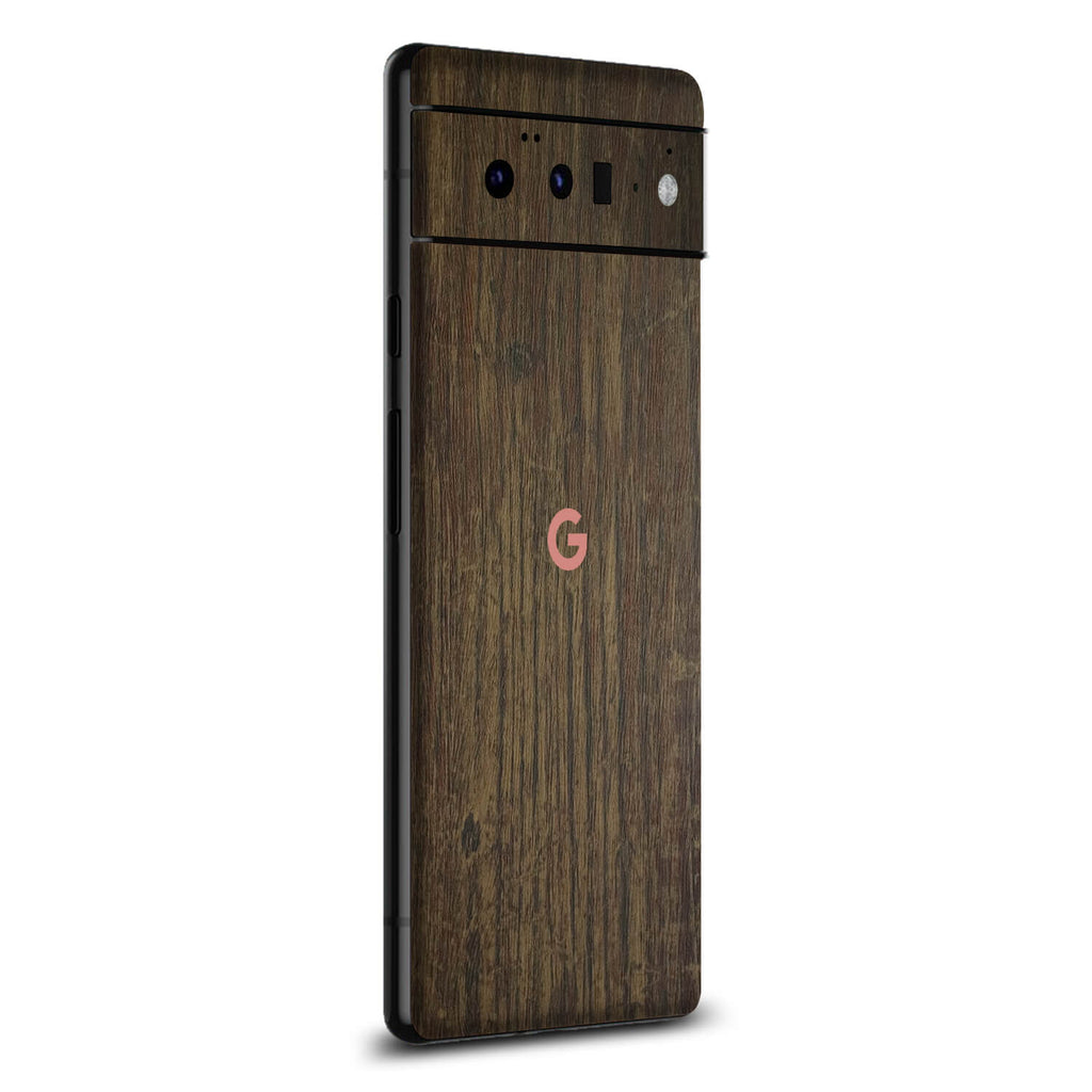 Google Pixel 6 Pro Aged oak skins
