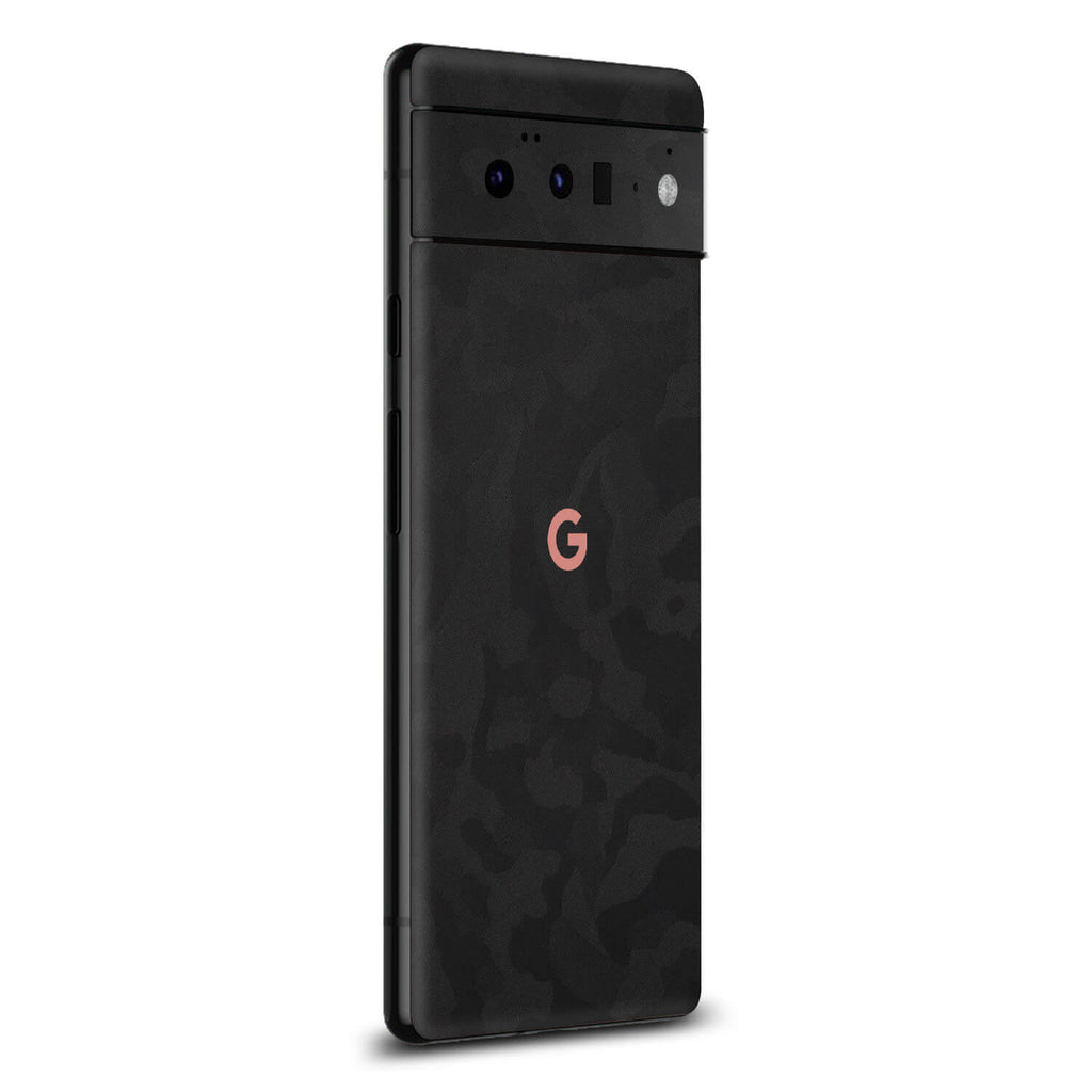 Google Pixel 6 Pro Black camo skins