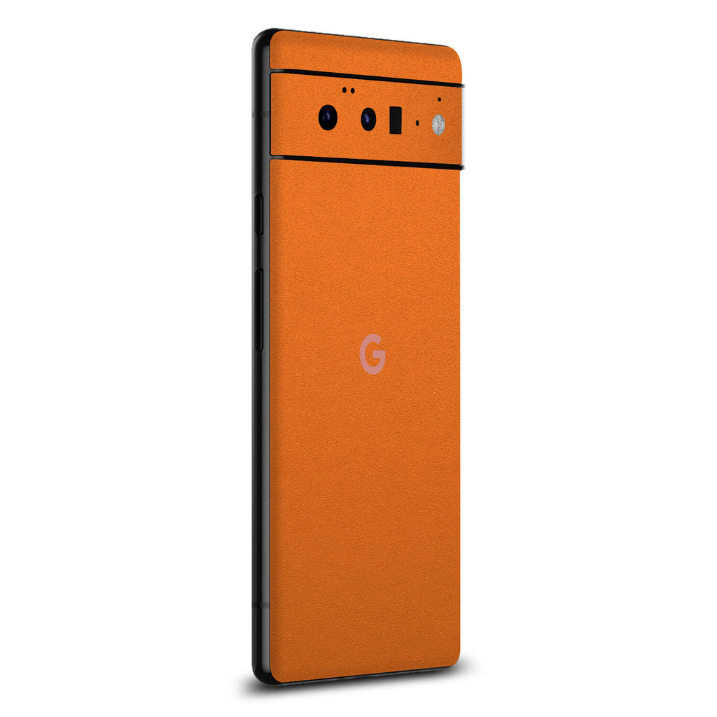 Google Pixel 6 Pro Textured matt orange skins