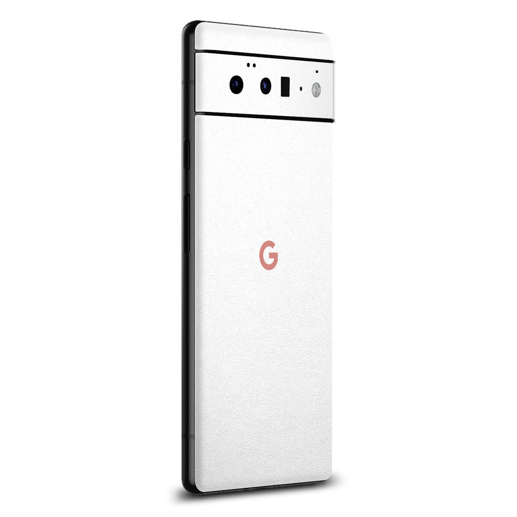 Google Pixel 6 Pro Textured matt white skins