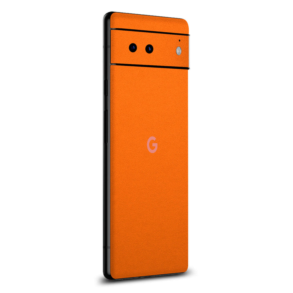 Google Pixel 6 Textured matt orange skins