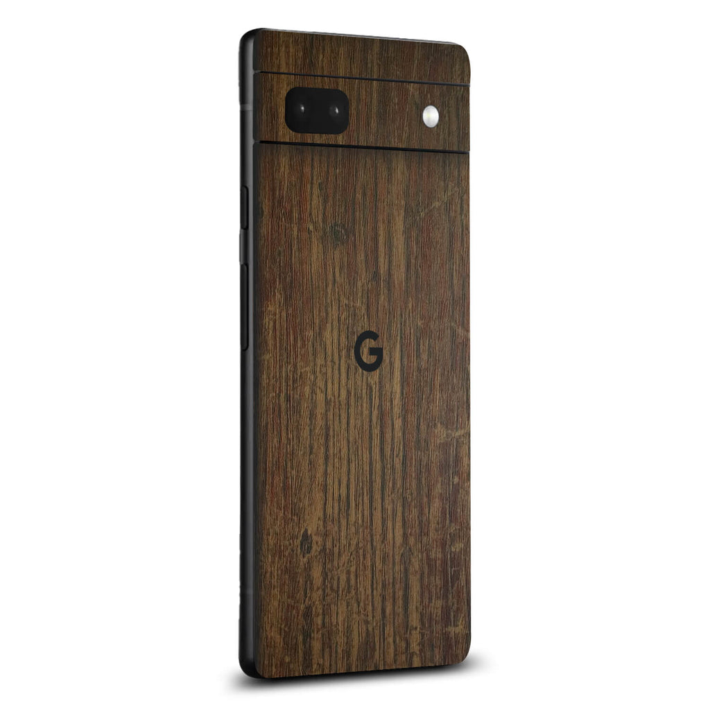 Google Pixel 6a Aged oak skins