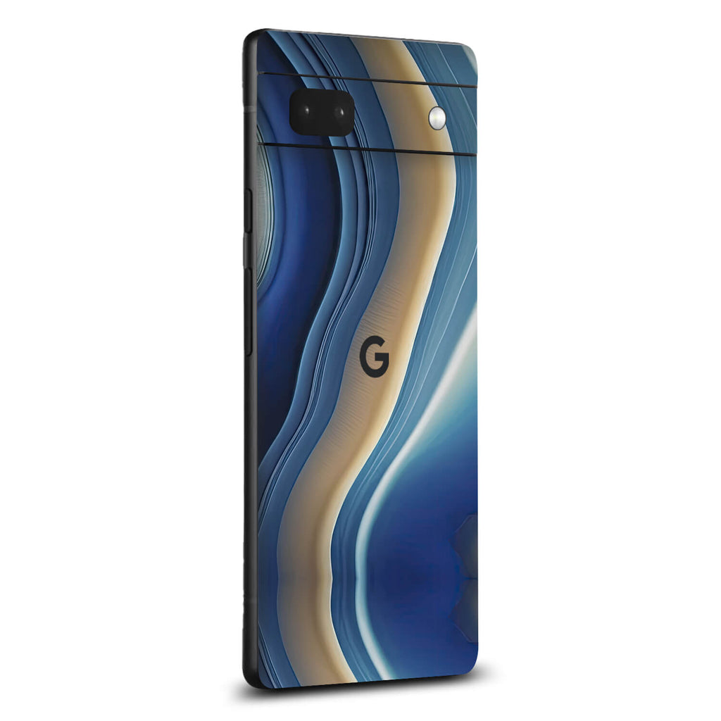 Google Pixel 6a Azure onyx skins