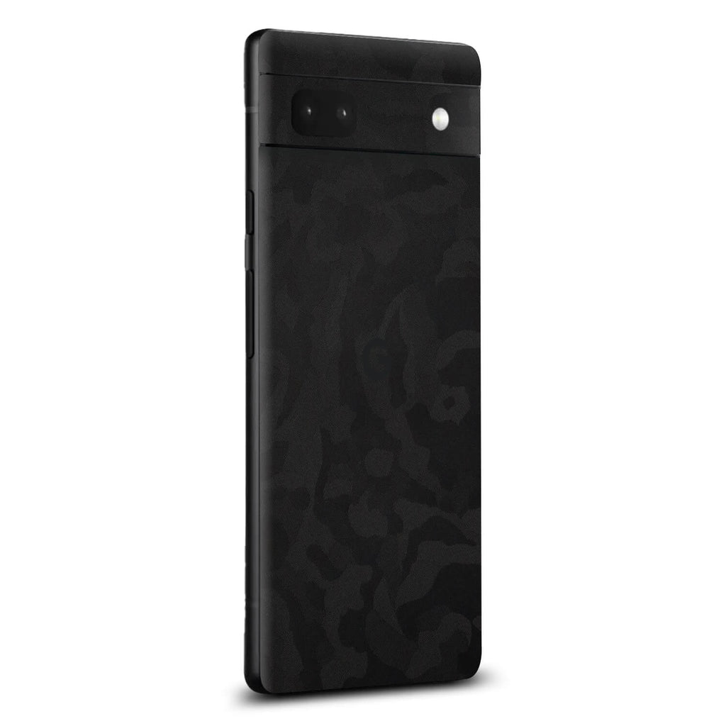 Google Pixel 6a Black camo skins