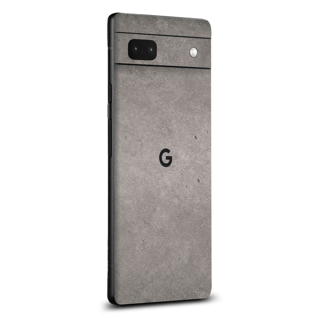 Google Pixel 6a Sahara concrete skins
