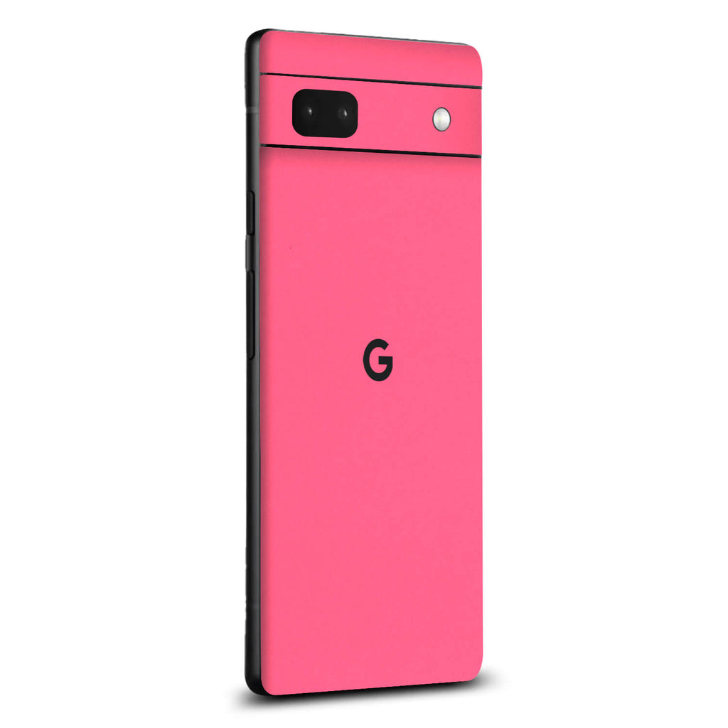 Google Pixel 6a Textured matt pink skins