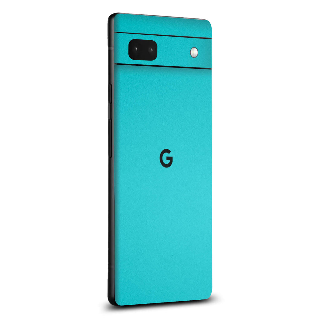 Google Pixel 6a Textured matt turquoise skins