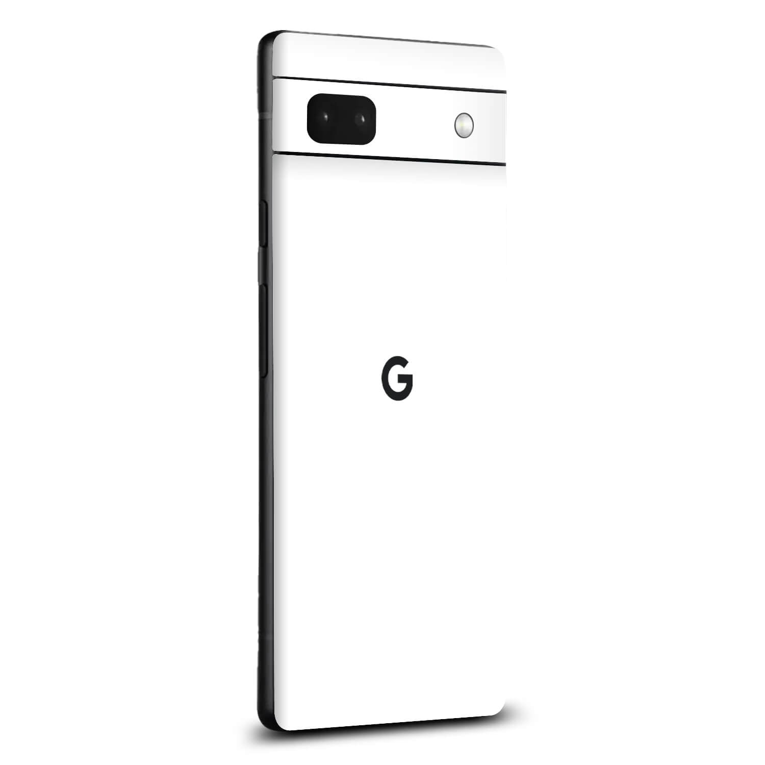 Google Pixel 6a White gloss skins