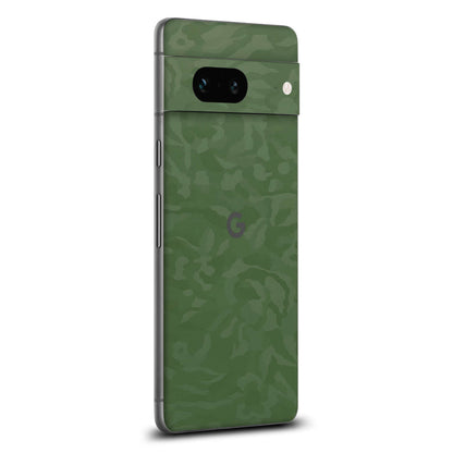 Google Pixel 7 Green camo skins