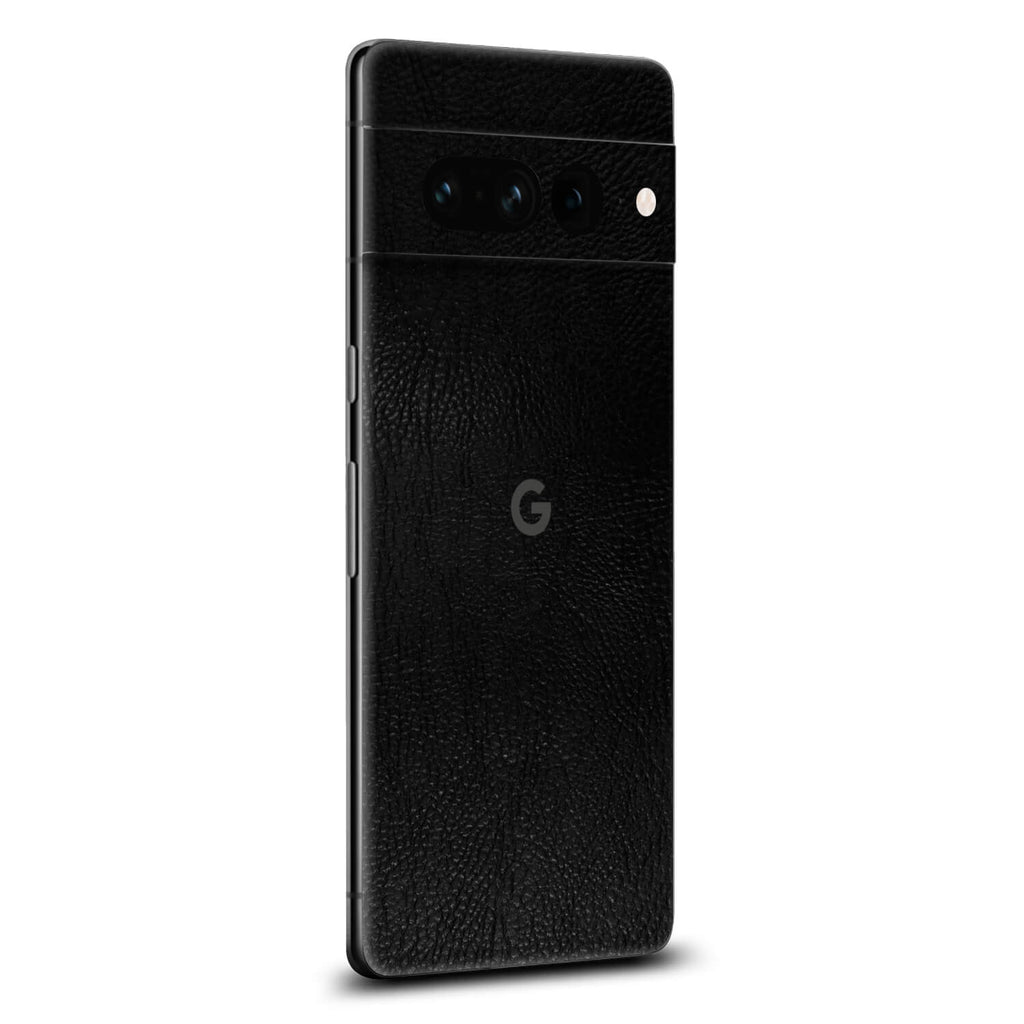 Google Pixel 7 Pro Black leather skins