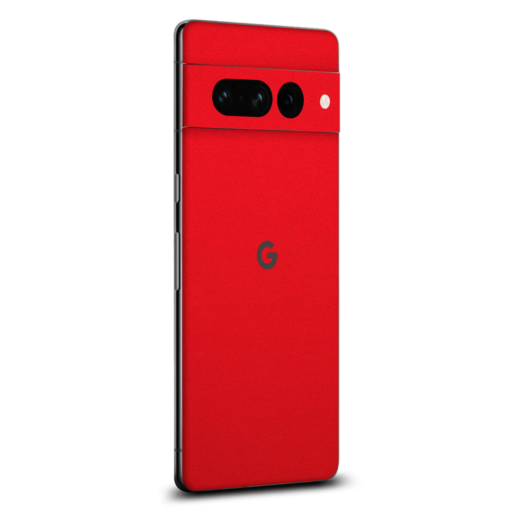 Google Pixel 7 Pro Textured matt red skins