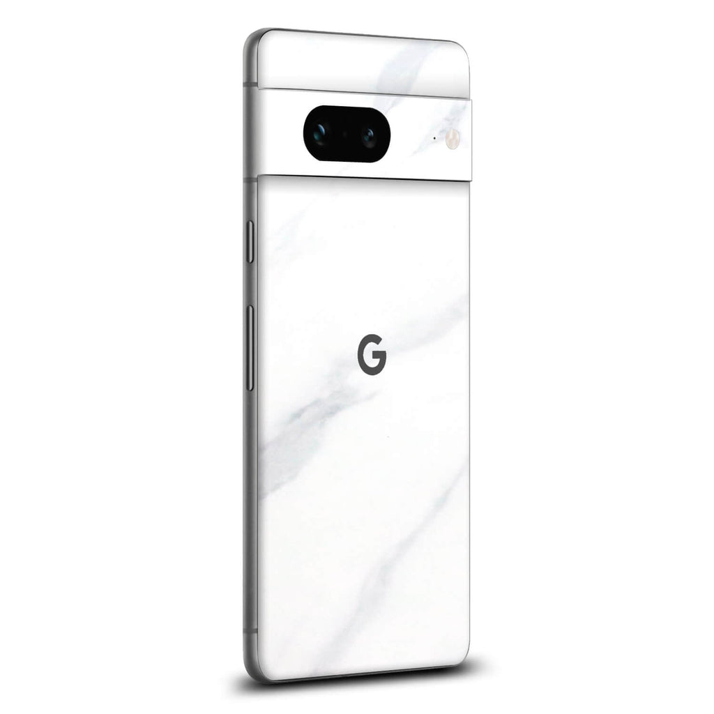 Google Pixel 7a White marble skins
