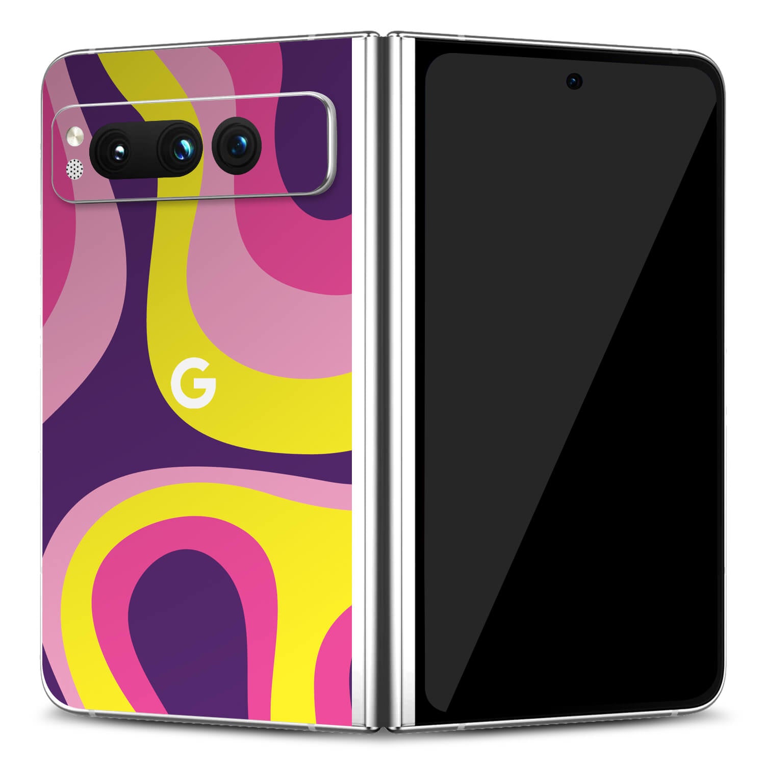 Google Pixel Fold Abstract psychedelic skins