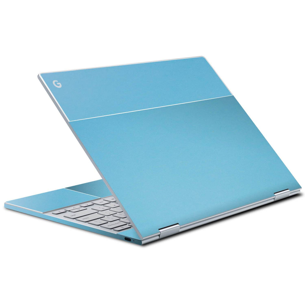 Google Pixelbook Textured Matt Light Blue Skins