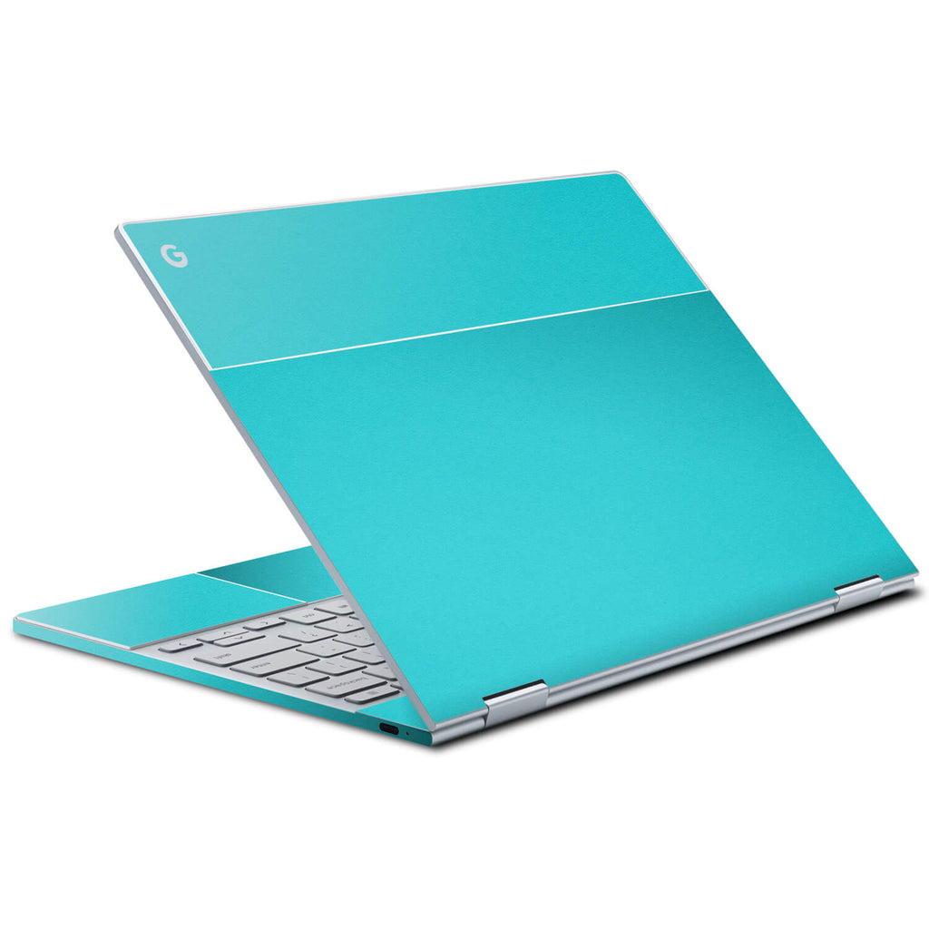 Google Pixelbook Textured Matt Turquoise Skins