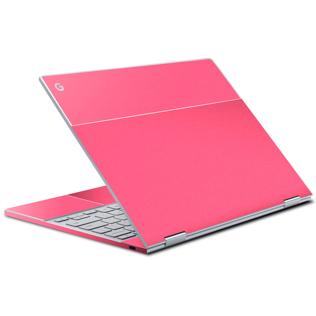Google Pixelbook Textured Matt Pink Skins