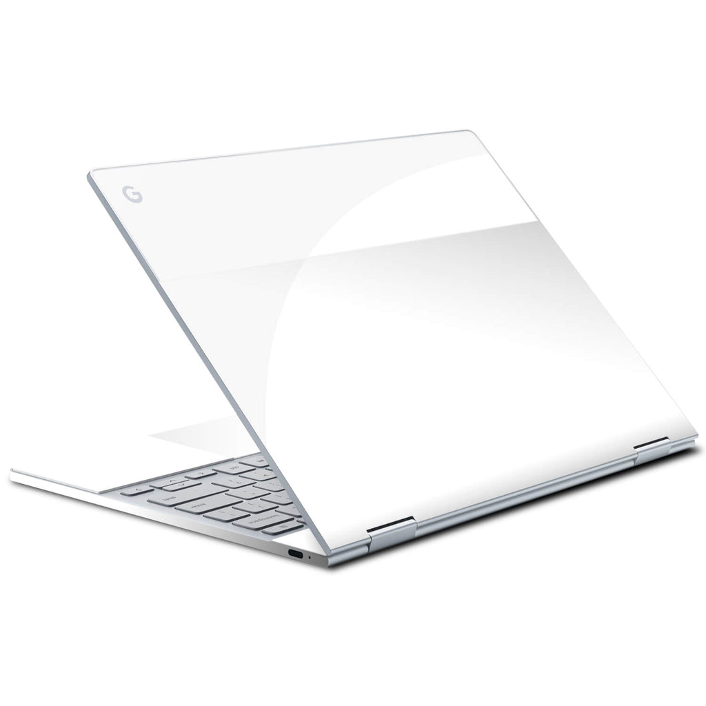 Google Pixelbook White Gloss Skins