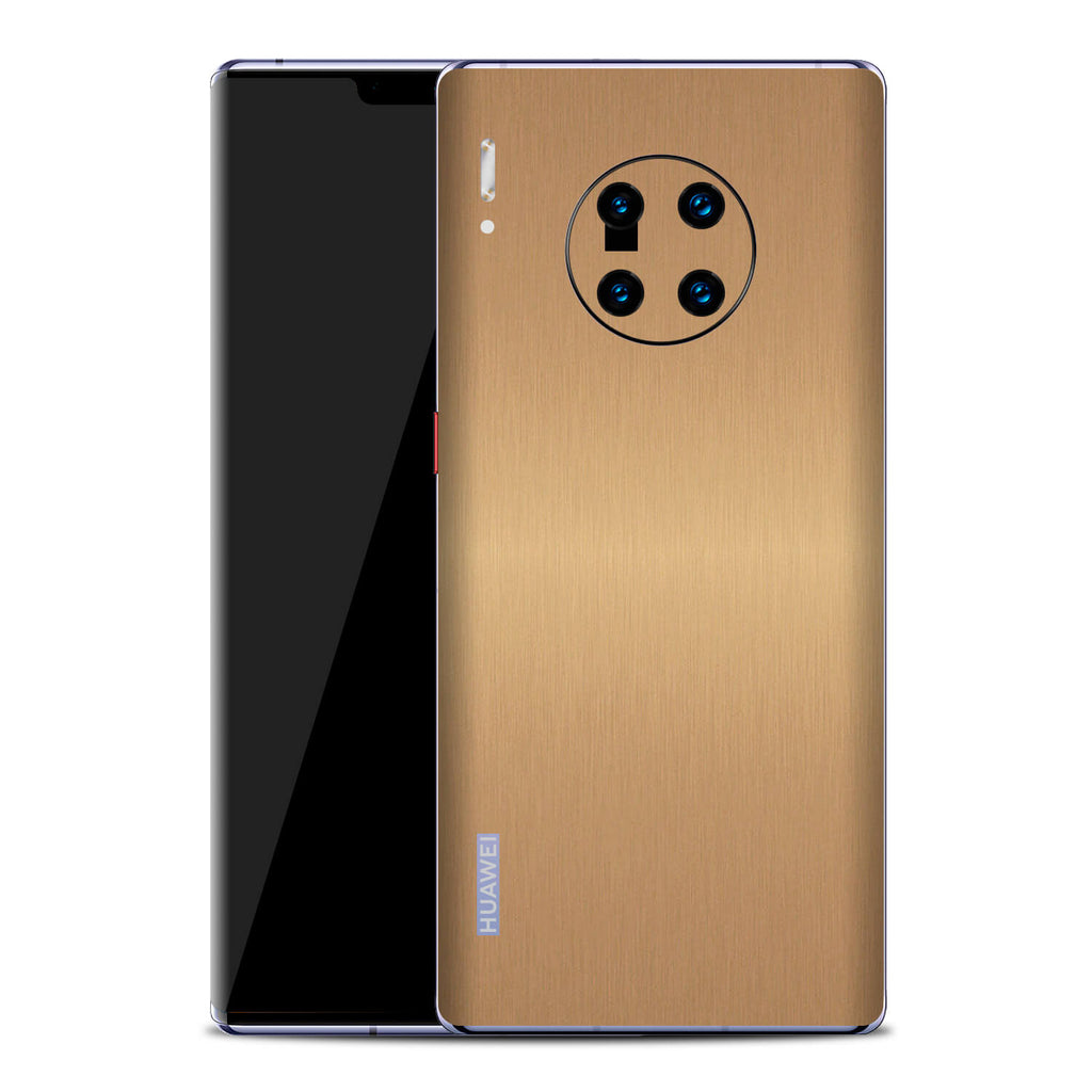 Huawei Mate 30 Pro Brushed Gold Skins