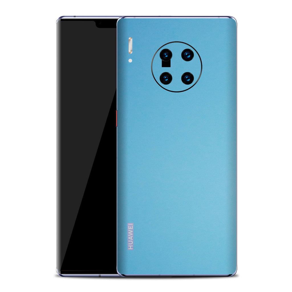 Huawei Mate 30 Pro Textured Matt Light Blue Skins