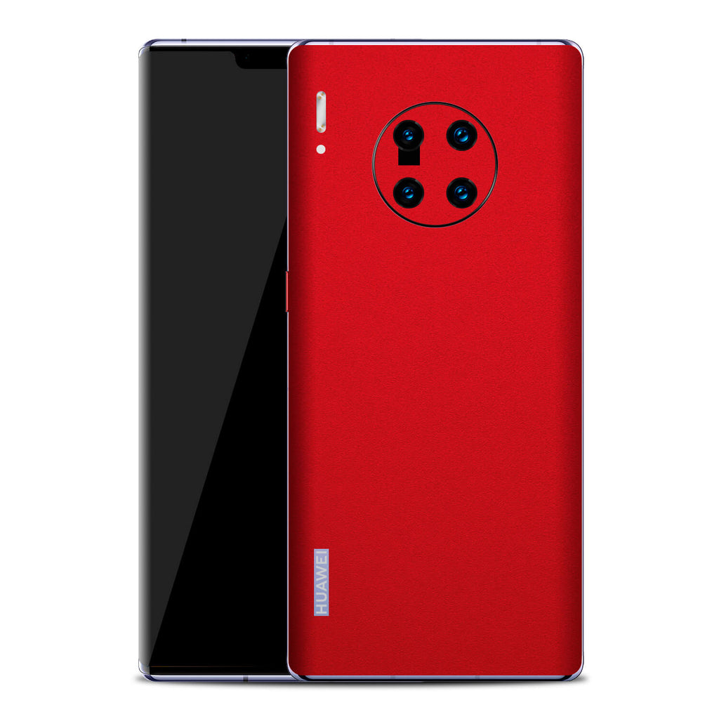 Huawei Mate 30 Pro Textured Matt Red Skins