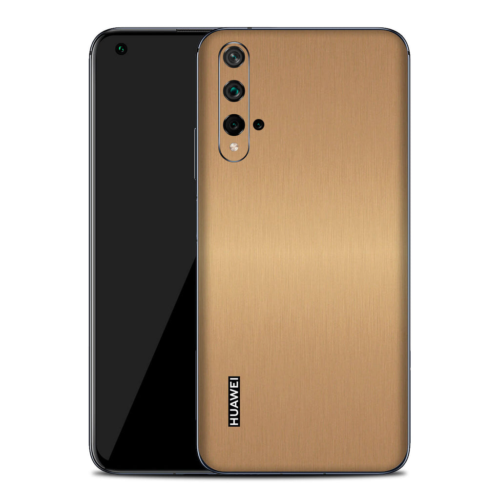 Huawei Nova 5T Brushed Gold Skins