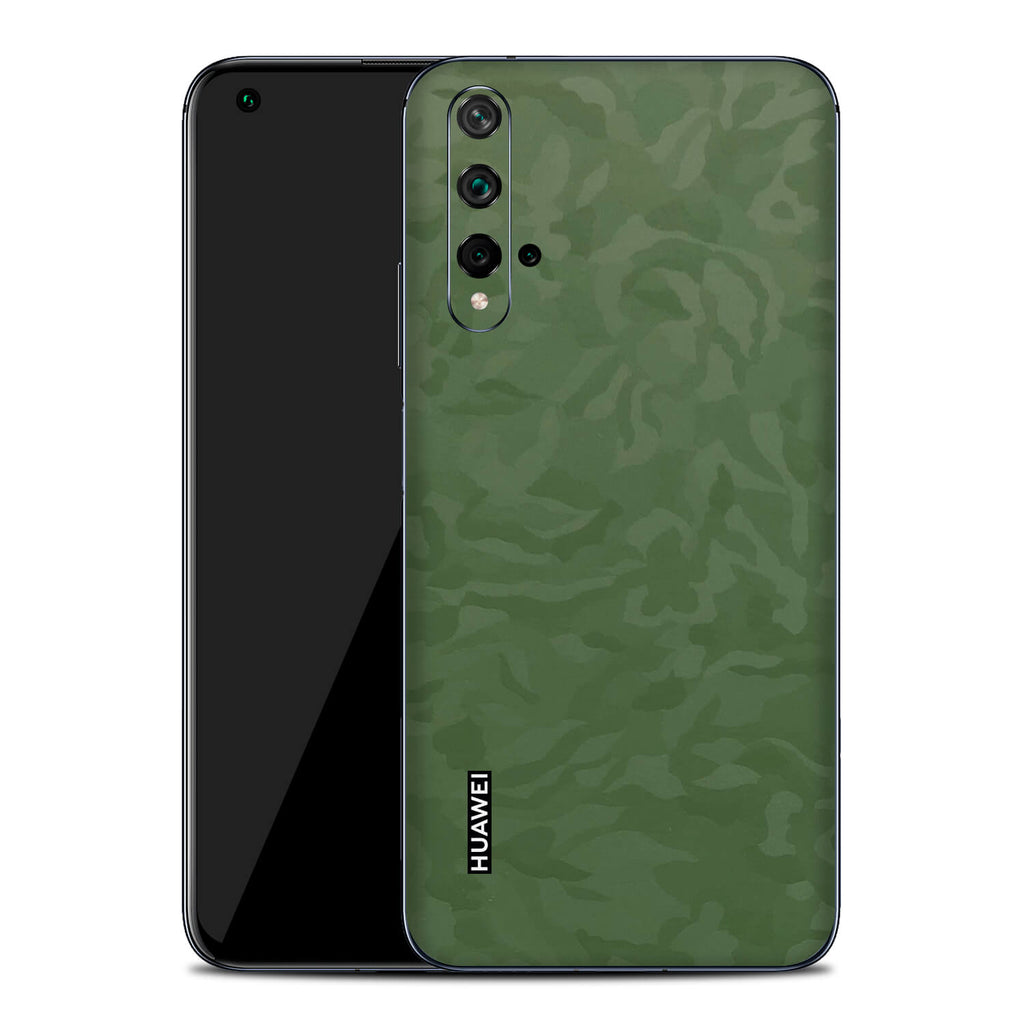 Huawei Nova 5T Green Camo Skins