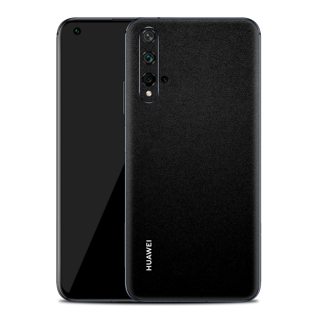 Huawei Nova 5T Textured Matt Black Skins