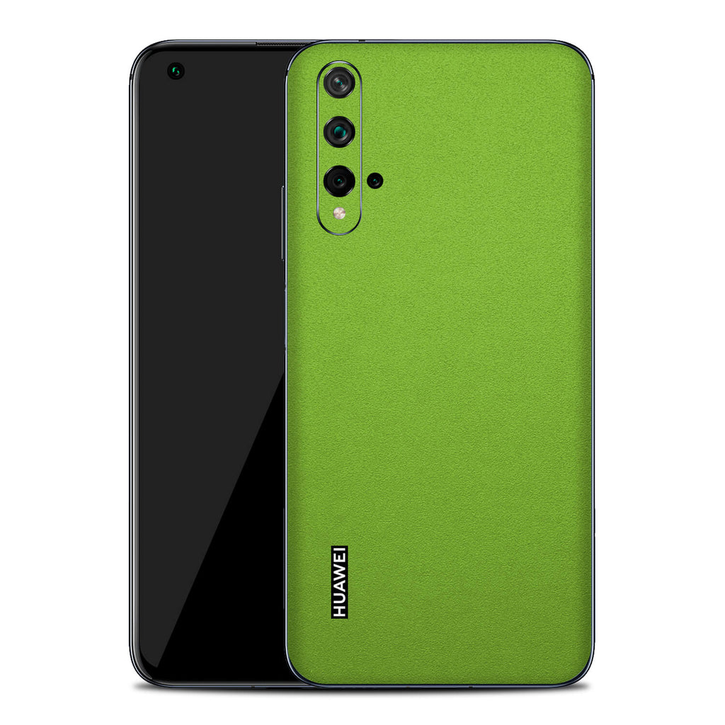 Huawei Nova 5T Textured Matt Green Skins