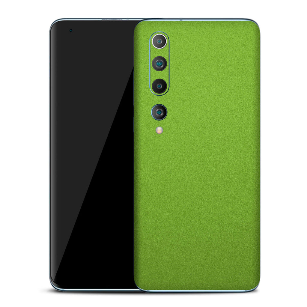 Xiaomi Mi 10 Textured Matt Green Skins