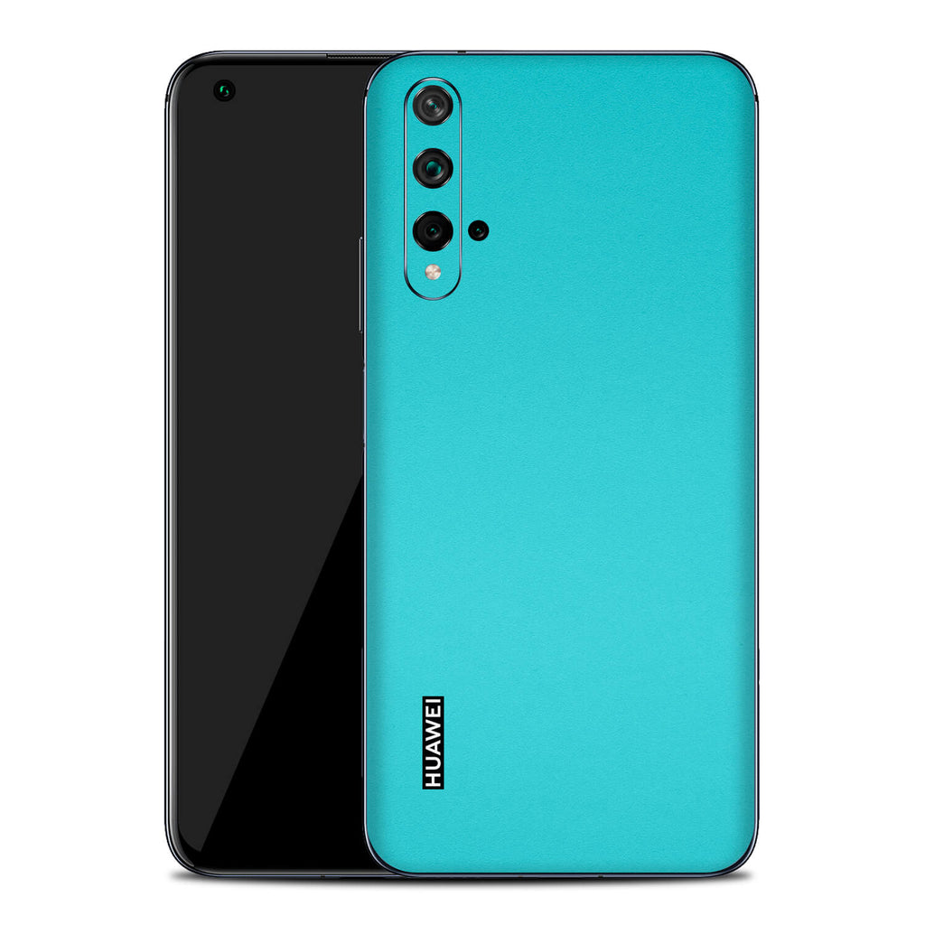 Huawei Nova 5T Textured Matt Turquoise Skins