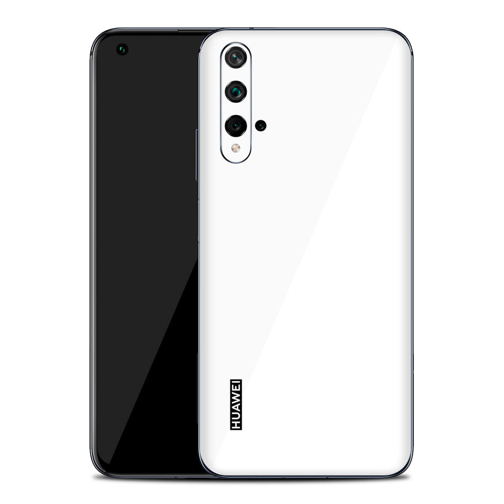 Huawei Nova 5T White Gloss Skins